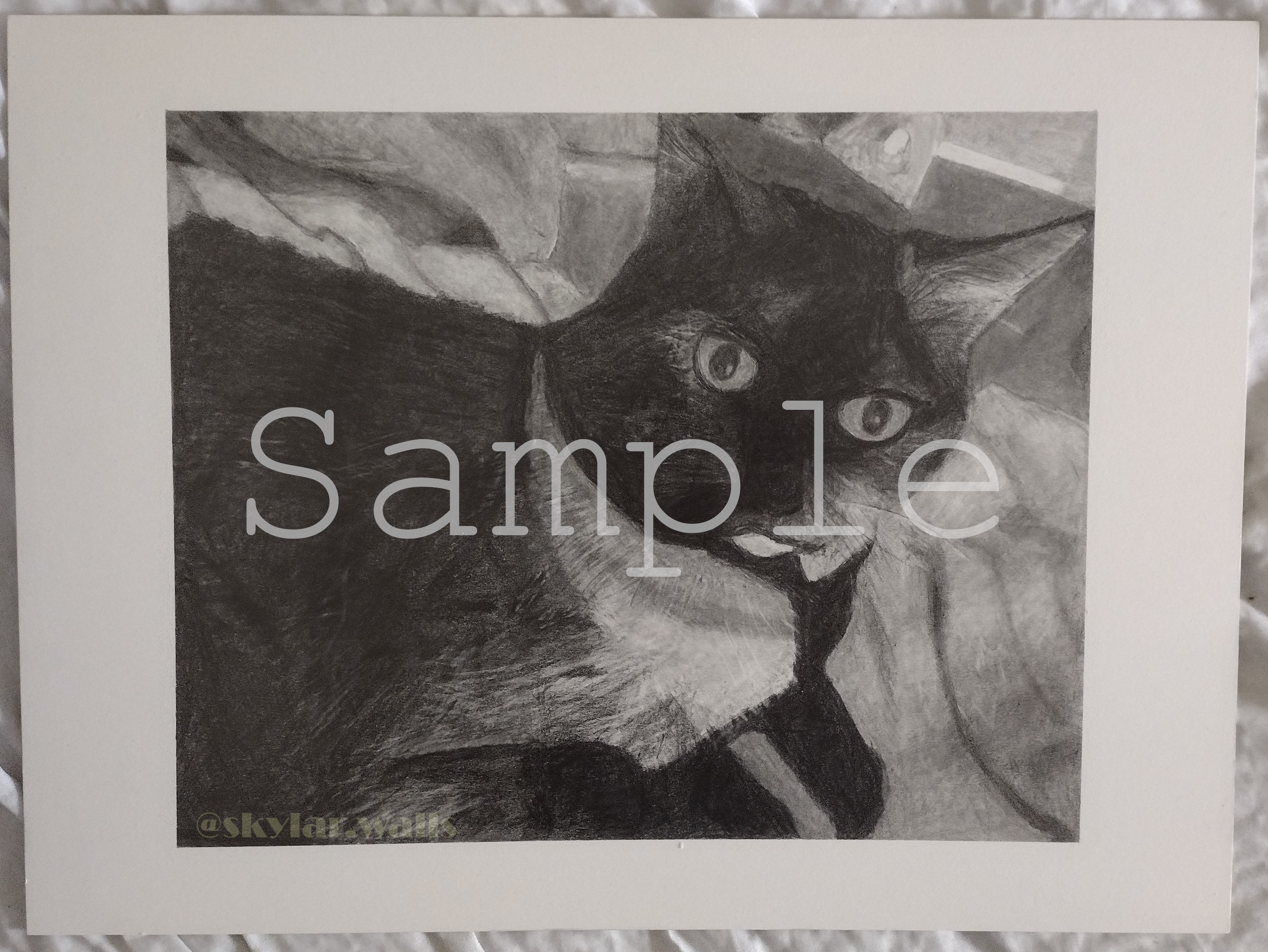 Commision B/W Drawing or Ink Painting